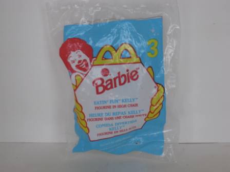 1998 McDonalds - #3 Eatin' Fun Kelly - Barbie (SEALED)
